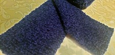 Handknitted Thick and Super Soft Acrylic Navy Color Unisex Scarf- Gift idea