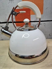 Swiss Pro Whistler Tea Kettle White