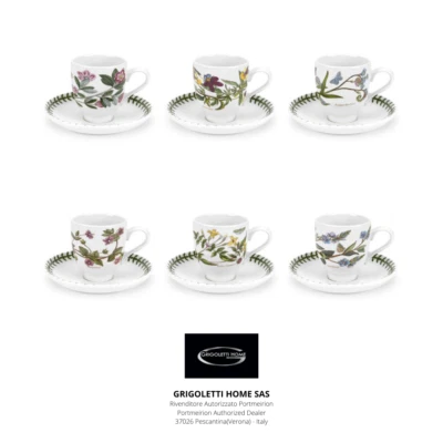 Portmeirion - Botanic Garden - Set 6 Tasses Café espresso (T) - Revendeur - Photo 1/4