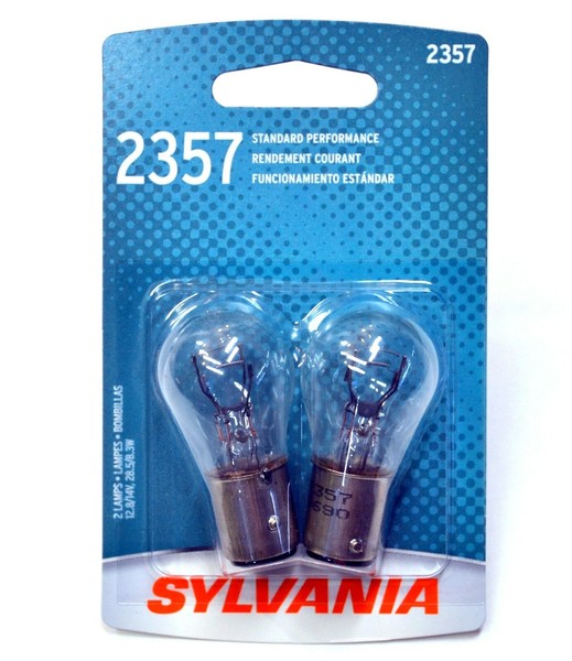 Sylvania Basic 2357 28.5/8.3W Zwei GlüHbirnen Front Blinker Ersatzlampe OE-image