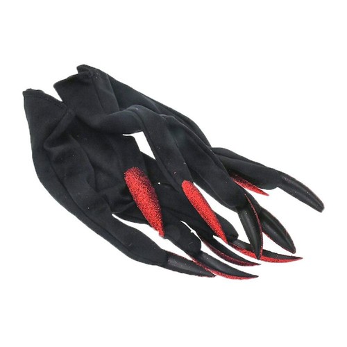 Full Finger Ghost Gloves Cloth Halloween Gloves Ghost Claw Gloves Male - Picture 9 of 16