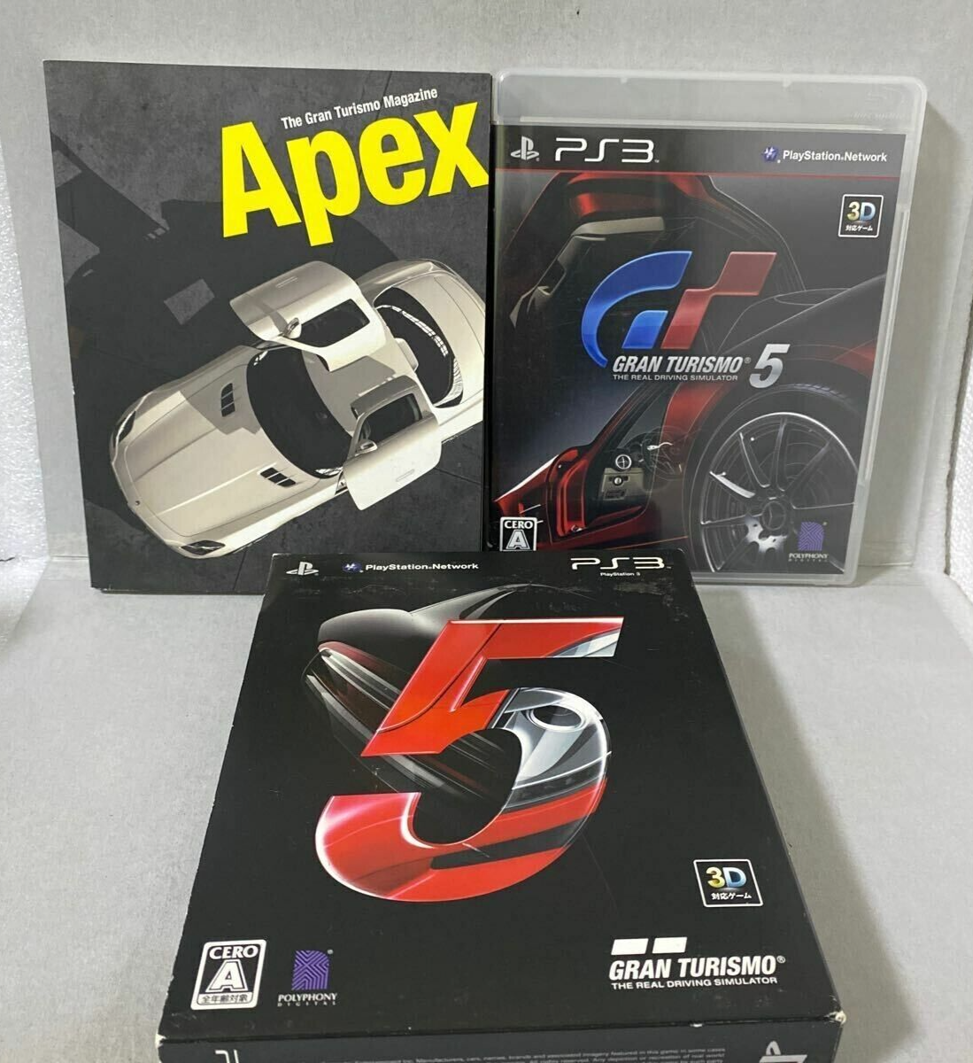 Gran Turismo 5 First Limited Edition PS3 PlayStation 3 Japan Ver