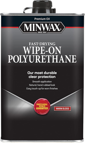 Qt 60900 Clear Wipe-On Poly Oil-Based Polyurethane Finish, Warm Gloss - Picture 11 of 12