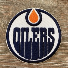 NHL Edmonton Oilers PATCH Aufnäher Bügelbild Eishockey Team US Sport