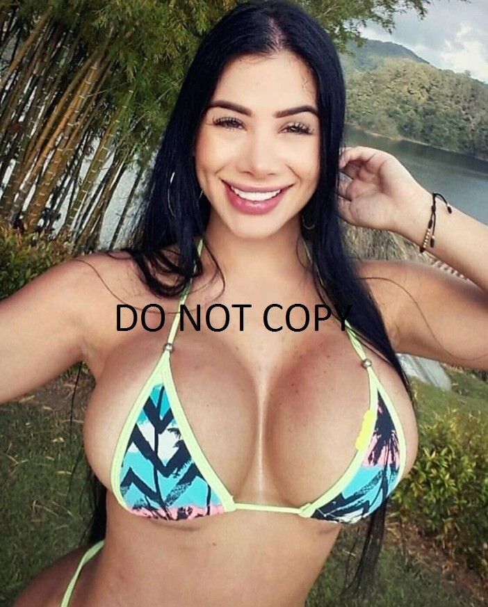 Sexy Big Booty Butt Boobs Breasts Bikini Girl Woman 8x10 Photo #9 !! | eBay