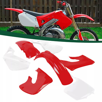 Complete Plastic Kit Fairing Bodywork Set For Honda CR125R CR250R