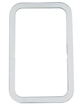 Lower Sleeper Window Trim for 1996-2016 Freightliner - 304 Stainless Steel