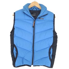 Mover Vintage Piumino Gilet Donna Blu S Nylon Poliestere Microfibra