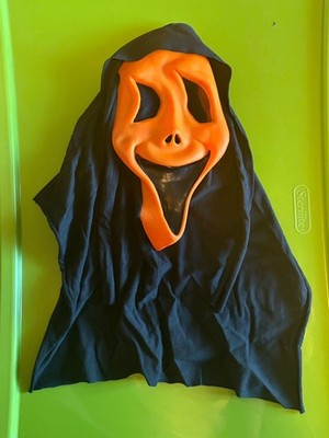 Fantastic Faces Fun World Div Gen 1 Silly Ghost Tate Fluorescent Orange Vintage