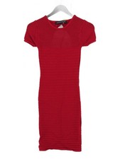 French Connection Bodycon Mini Dress UK6 in Red