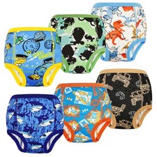 MooMoo Baby Potty Training Pants 6 Packs Absorbent Training Underwear for Boy...