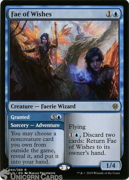 Fae of Wishes Rare Mint MTG Card :: Challenger Decks 2020 ::
