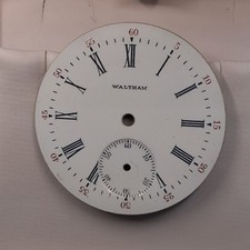 Waltham Porcelain Dial Roman Numeral