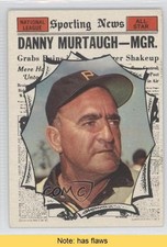 1961 Topps High # All-Star Danny Murtaugh #567 READ b7j