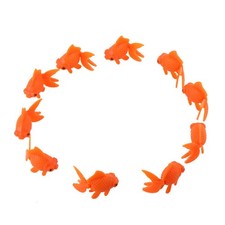 10PCS Artificial Floating Plastic Fish Tank Aquarium Decor Ornament