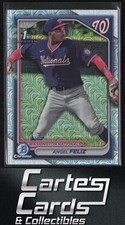 Angel Feliz 2024 Bowman Chrome #BCP-198 Prospects Mojo Refractors Nationals