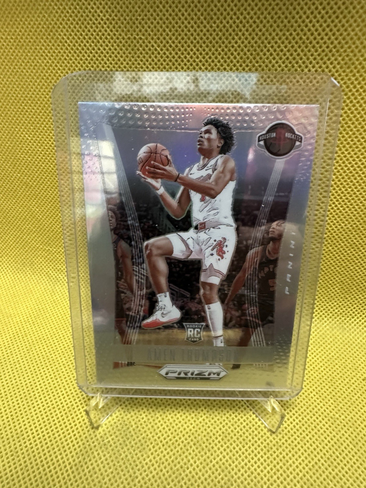 2023-24 Panini Prizm DECA Amen Thompson #294 Silver Prizm Rookie RC Rockets