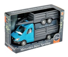 Mercedes-Benz Sprinter, Transporter mit Anhänger, Spielzeugauto, Spielauto