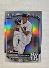 2025 Bowman Draft - Chrome Carlos Lagrange #BDC-132 Refractor (RC) Yankees