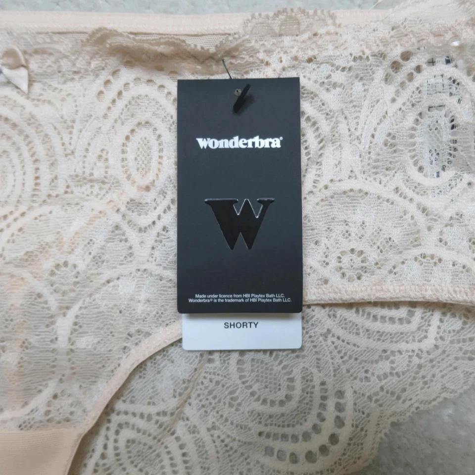 Wonderbra Panty Corto Encaje Talla M Rosa Claro Mujer Ropa Interior Nueva con Etiquetas Foto 2 de 4