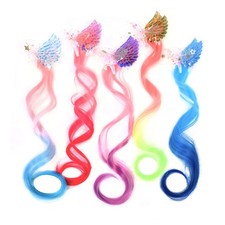 Glitter Unicorn Hair Accessories Hair Clip Hair Bows Hair Extensions Hair Acc...