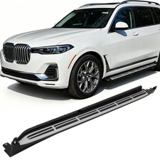 TRITTBRETTER ALUMINIUM-OPTIK GUMMINOPPEN UMBAUTEILE F�R BMW X7 G07 AB 2019