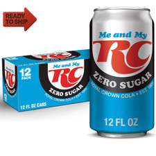 Zero Sugar Soda Pop, 12 Fl Oz, 12 Pack Cans