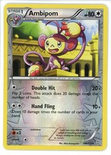 Ambipom Reverse Holo 100/124 Dragons Exalted Pokemon Card