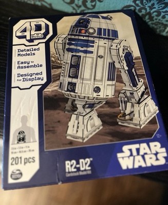 New 4D Build R2-D2 Star Wars