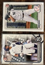 JASSON DOMINGUEZ 2 Card Lot 2020 Bowman Draft #BD-151 & 2022 Bowman Draft BD-75