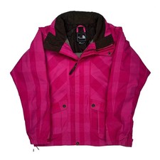 The North Face Checked Ski Jacket - Medium Pi...