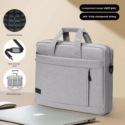 Laptop-Tasche, Schultertasche, Notebook-Tasche, Aktentasche 13, 15, 17 Handtasch