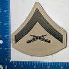 USMC Khaki Shirt Rank Patch Lot — photo 4