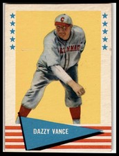 1961 Fleer Baseball Greats (F418-3) #81 Dazzy Vance Very Good
