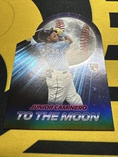 2024 Topps Big League To the Moon Die-Cuts Junior Caminero (RC) Tampa Bay Rays 