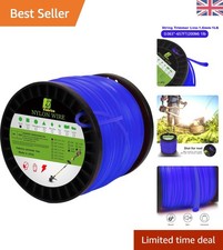 200m Heavy Duty Grass Strimmer Line - 1.6mm Nylon String for Efficient Weeding 0.11 per metre