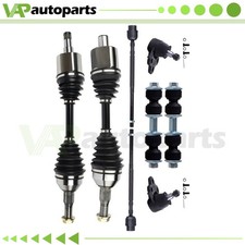 Front Tie Rod End Sway Bar Ball Joints Cv Axle Shaft For Pontiac Grand Prix Front Tie Rod End Sway Bar Ball Joints Cv Axle Shaft For Pontiac Grand Prix