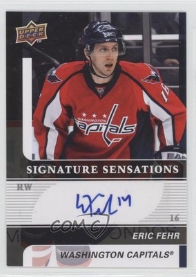 2009-10 Upper Deck Signature Sensations Eric Fehr #SS-EF Auto 0v1