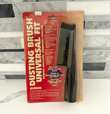 Eureka THE BOSS Deluxe Dusting Brush Vacuum Attachment, Washable, Black 60080 - Image 1 of 4