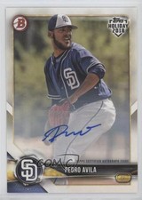 2018 Topps Holiday Bowman Auto 59/99 Pedro Avila #TH-PA Auto s7f
