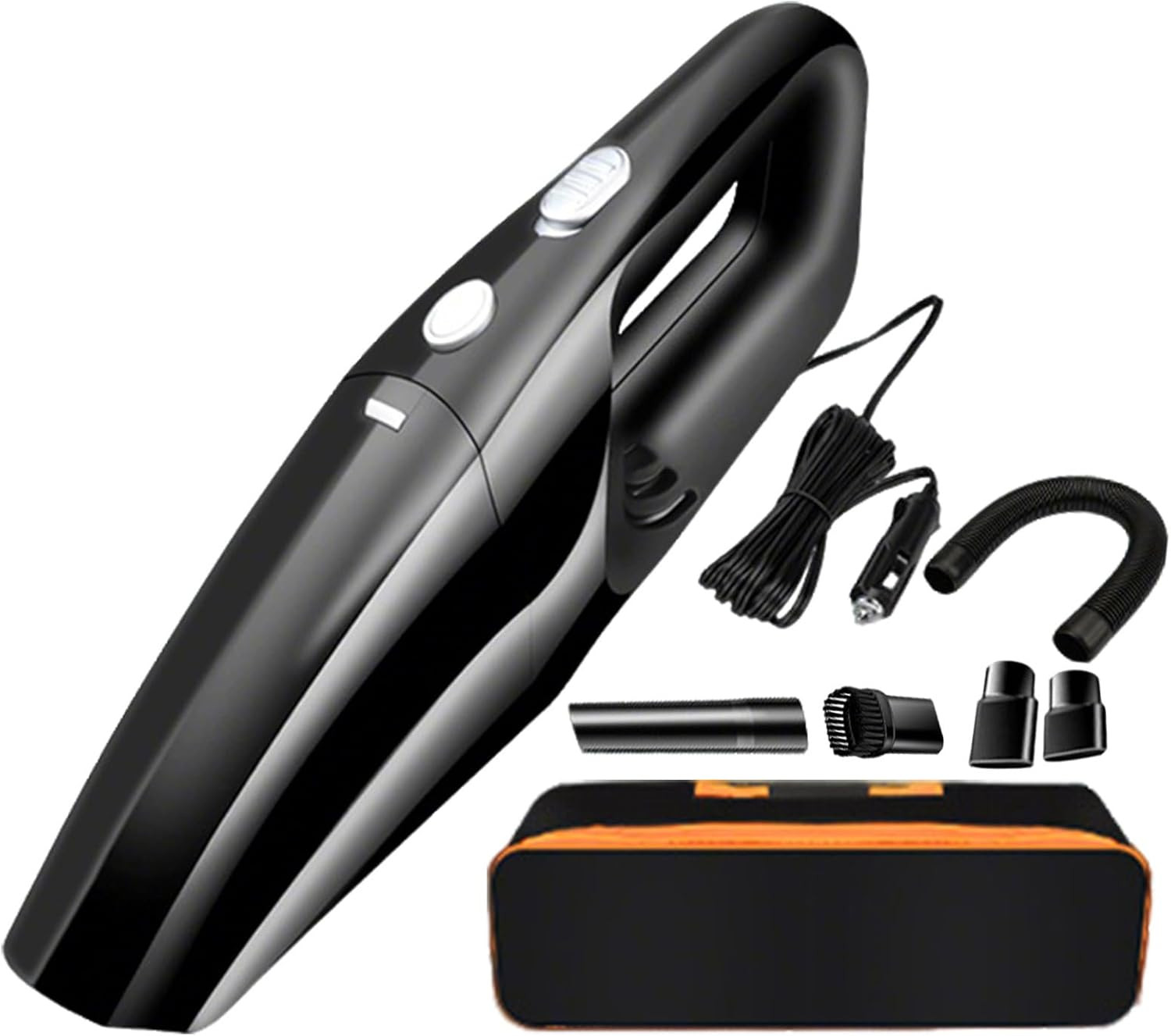 Mini Aspirapolvere Auto 18000PA: Portatile, USB-C, Aspirazione Top