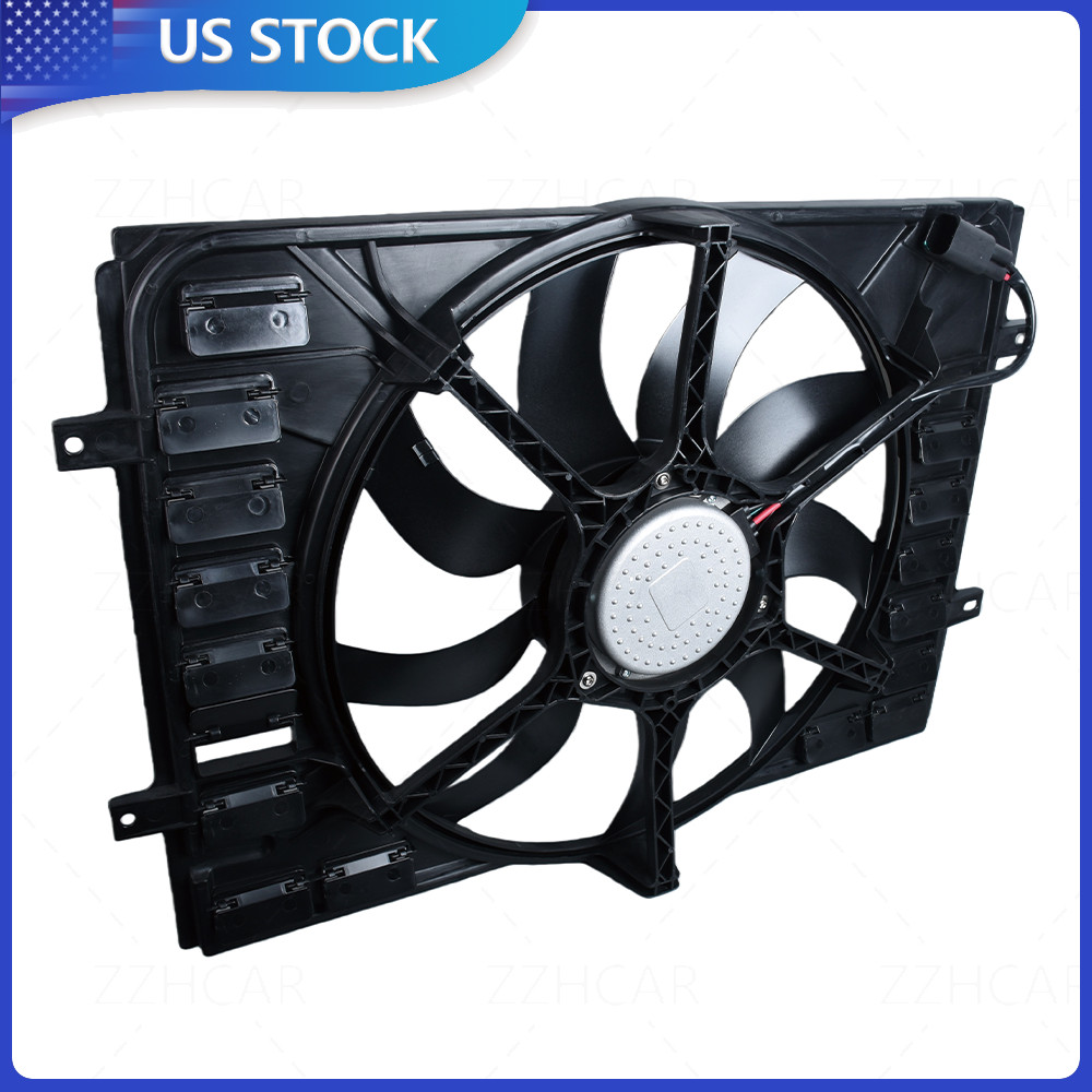 3W0121205E Radiator Cooling Fan Motor Assembly For Bentley Continental GTC 12-18