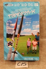 C15 ESTES TANDEM-X Model Rocket Launch Set 2 High Performance Rockets