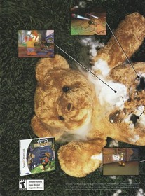 Anuncio impreso vintage 2000 Fur Fighters original 2 p&aacute;ginas Sega Dreamcast 42x27 cm NEX 07