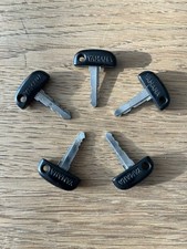 NOS GENUINE YAMAHA FS1E SS IGNITION SWITCH / STEERING LOCK KEY 72-75 SIDE PANEL 