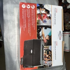 Roadpro 12volt Portable Stove Cooks  Warms Food