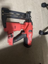 Milwaukee m18 FUEL Cordless fencing stapler Red Black Battery Powered Tool  ONLY