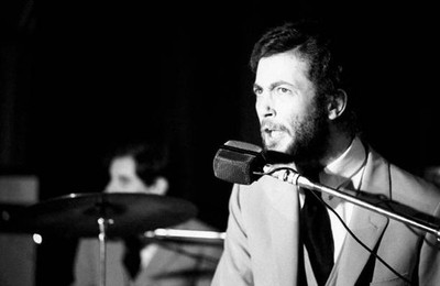 Italian keyboard player singer Francesco Marsella of band I Gigant- Old Photo 3