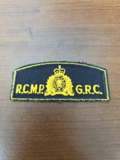 RCMP GRC Small Canadian Police Shoulder Patch Obsolete Vintage