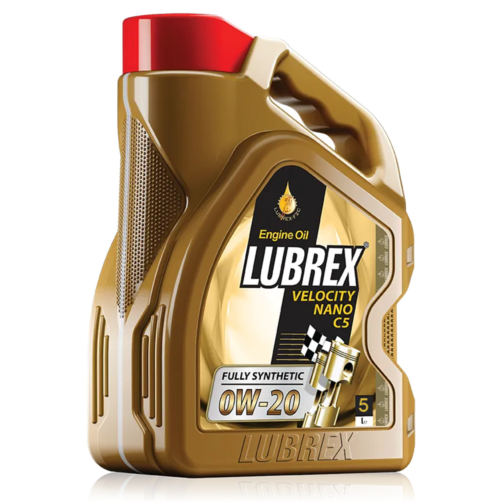 Lubrex 0W-20 Fully Synthetic Engine Oil ACEA C5 API SN+ VW 508/509 5L